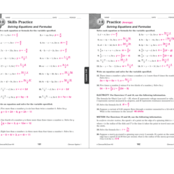 Glencoe algebra 1 answer key pdf