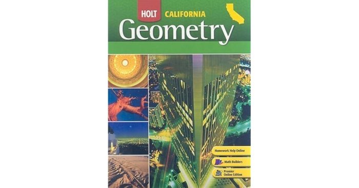 Holt rinehart and winston geometry answers