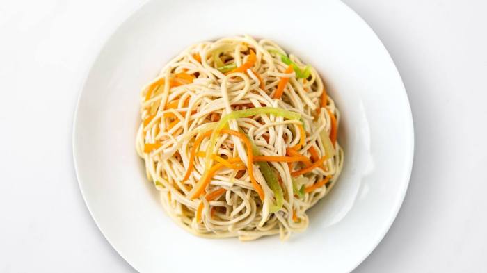 Din tai fung soy noodle salad