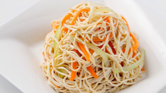 Din tai fung soy noodle salad