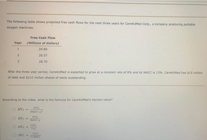 Cash flow project year each calculate steps