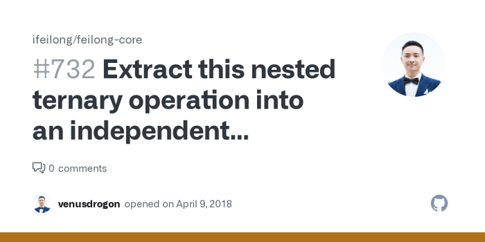 Extract this nested ternary operation into an independent statement.